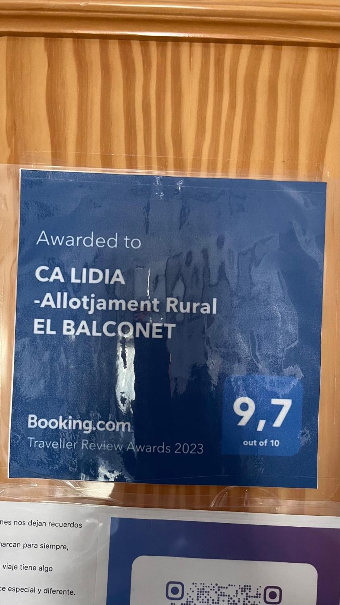 Ca Lidia - Apartamentos Turisticos El Balconet Бенимантель Экстерьер фото